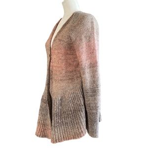 Oriana Soft Made in Italy Wool Blend Cardigan Size Medium